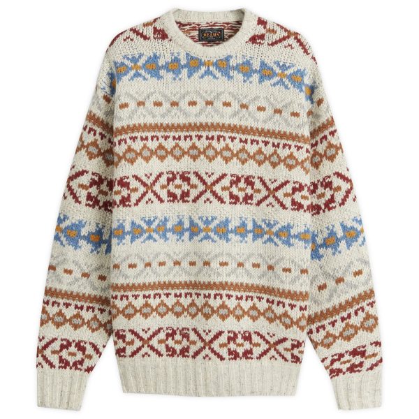 Beams Plus Fair Isle Jumper