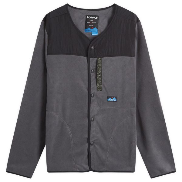 KAVU Brudenell Snap Fleece Cardigan