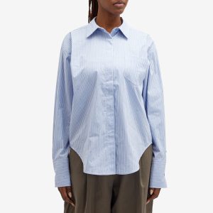 Good American Rhinestone Poplin Good Shirt