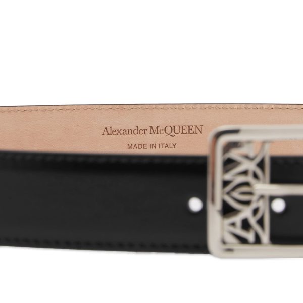 Alexander McQueen Seal Buckle Belt