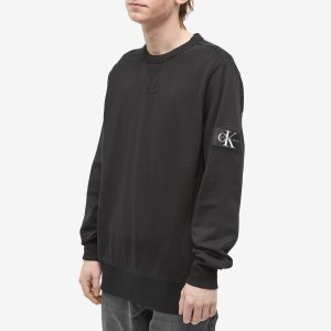 Calvin Klein Monogram Sleeve Badge Sweat