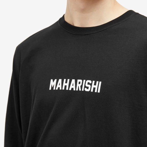 Maharishi Long Sleeve Woodblock Dragon T-Shirt