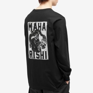 Maharishi Long Sleeve Woodblock Dragon T-Shirt