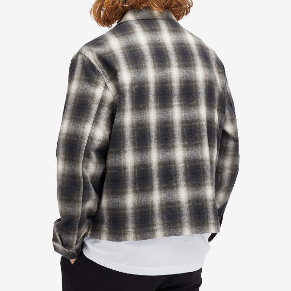 Awake NY Brushed Flannel Shirt Jacket