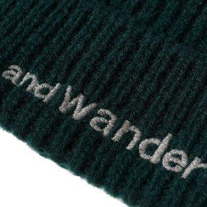 and wander Shetland Wool Beanie