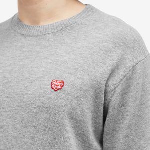 Human Made heart badge knit sweater