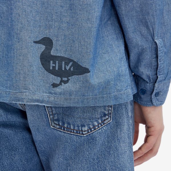 Human Made military chambray shirt