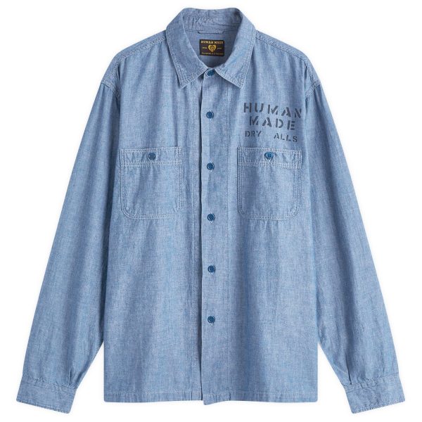 Human Made military chambray shirt