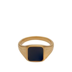 Missoma x Lucy Williams Malachite Signet Ring