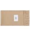 Maison Kitsune Baby Alpaca Plain Scarf