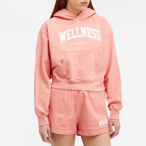 Sporty & Rich Wellness Cropped Hoodie