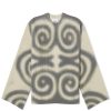 Nanushka Maura Spiral Knit Jumper