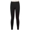 Sporty & Rich Serif Logo Ribbed Leggings