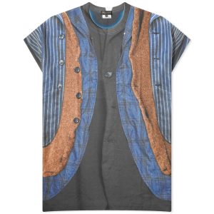 Comme des Garçons Homme Plus Poly Pique Garment Print T-Shir