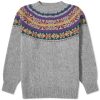 Howlin' Fragments of Light Yoke Crew Knit