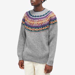 Howlin' Fragments of Light Yoke Crew Knit