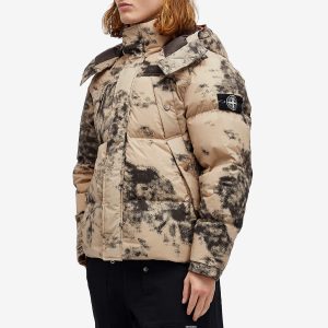 Stone Island Camo Down Jacket