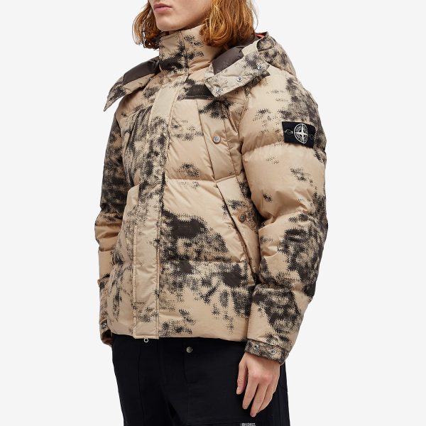 Stone Island Camo Down Jacket