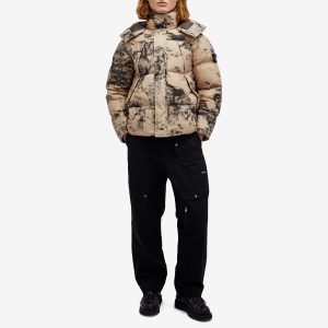 Stone Island Camo Down Jacket