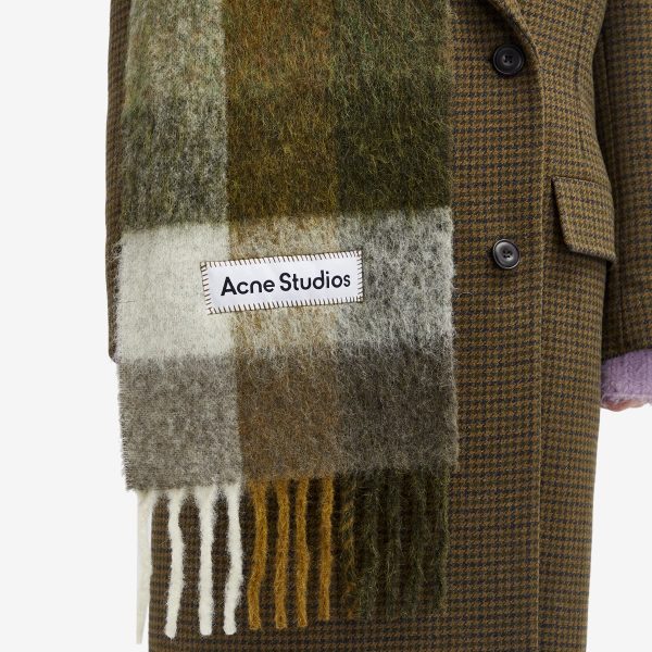 Acne Studios Vally Checked Scarf