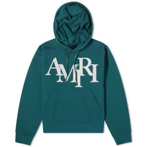 AMIRI Staggered Logo Hoodie