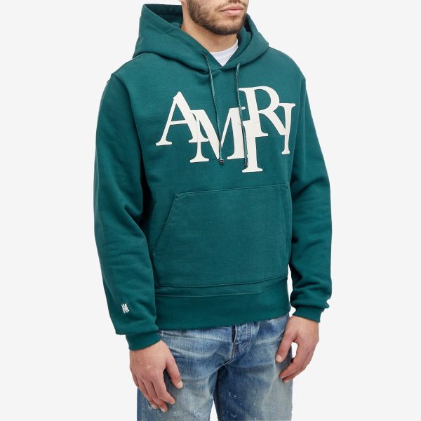 AMIRI Staggered Logo Hoodie