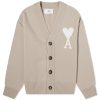 AMI Paris Off White Big ADC Cardigan