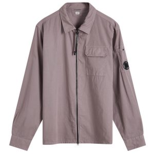 C.P. Company Organic Gabardine Zip Overshirt