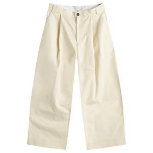 Studio Nicholson Sorte Deep Pleat Volume Twill Pants