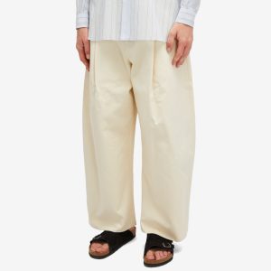 Studio Nicholson Sorte Deep Pleat Volume Twill Pants