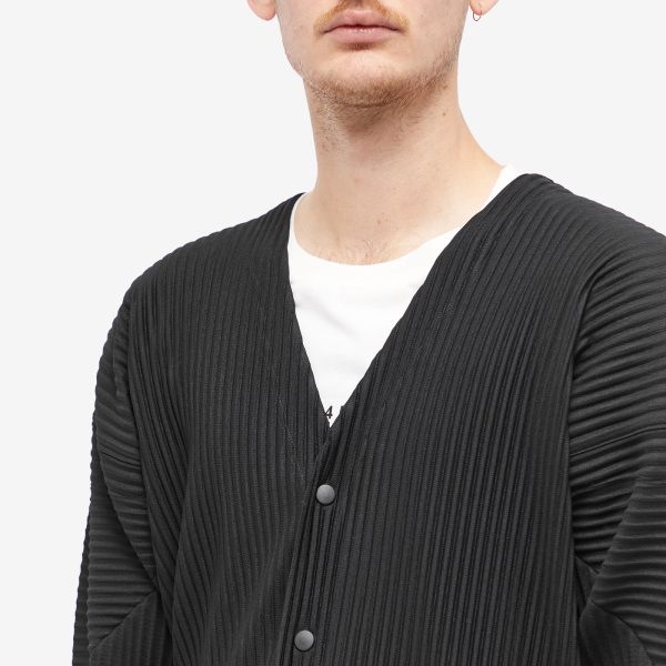 Homme Plissé Issey Miyake Pleated Cardigan