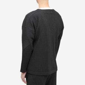 Homme Plissé Issey Miyake Pleated Cardigan