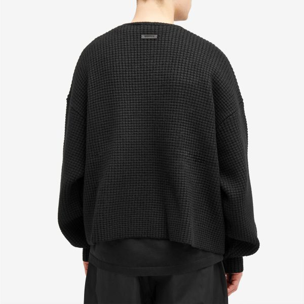 Fear of God ESSENTIALS Heavy Waffle Cardigan