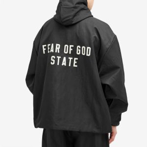 Fear of God ESSENTIALS Textured Nylon Hooded Coach Jacket