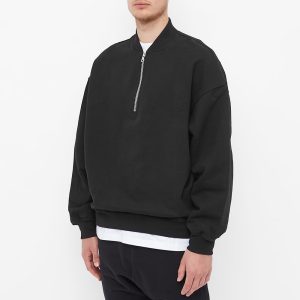 Cole Buxton Warm Up Quarter Zip Sweat