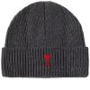 AMI Paris A Heart Logo Beanie