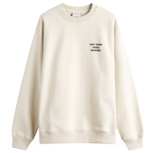 Drôle de Monsieur Not From Paris Madame Crew Sweat