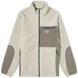 Purple Mountain Observatory Borg Panel Fleece Jacket