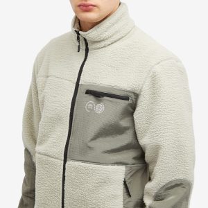 Purple Mountain Observatory Borg Panel Fleece Jacket