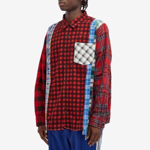 Needles 7 Cuts Wide Flannel Shirt