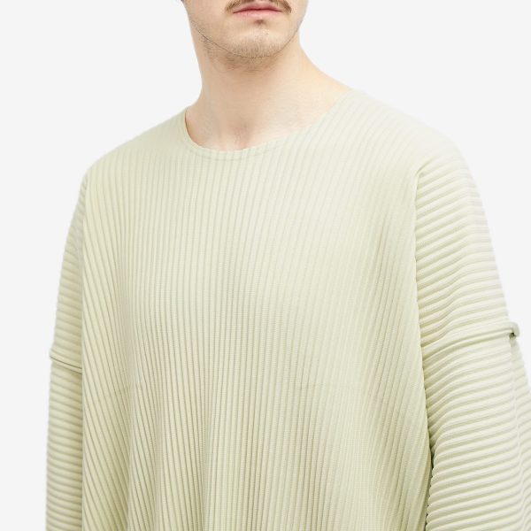 Homme Plissé Issey Miyake Pleated Long Sleeve T-Shirt