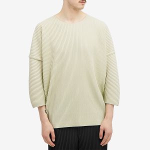 Homme Plissé Issey Miyake Pleated Long Sleeve T-Shirt