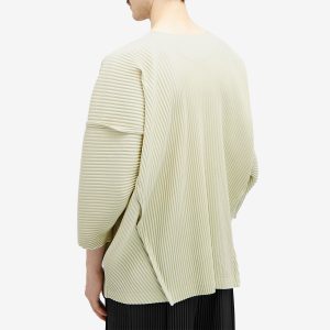 Homme Plissé Issey Miyake Pleated Long Sleeve T-Shirt