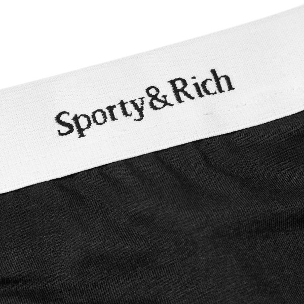 Sporty & Rich Serif Logo Thong