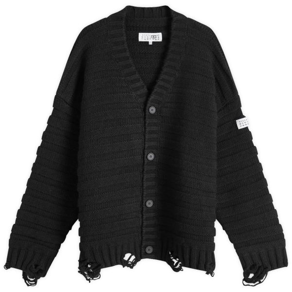 MM6 Maison Margiela Horizontal Rib Cardigan