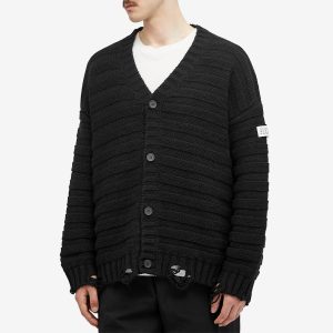 MM6 Maison Margiela Horizontal Rib Cardigan