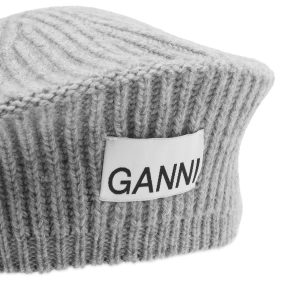 Ganni Structured Rib Beret