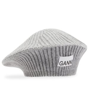 Ganni Structured Rib Beret