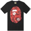 A Bathing Ape Color Camo Big Ape Head T-Shirt