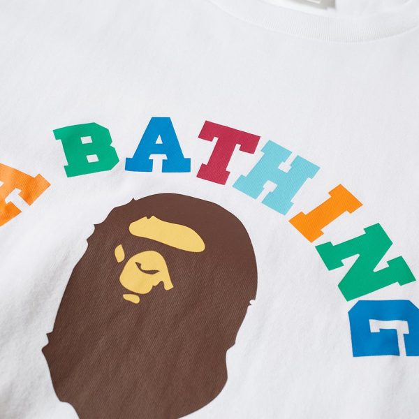 A Bathing Ape Colors College T-Shirt